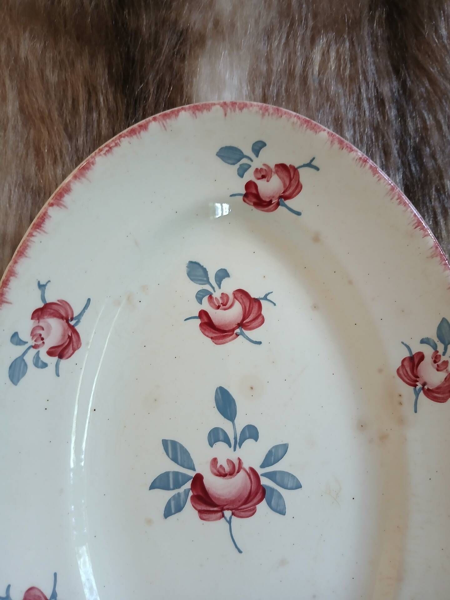 2 antique dishes K&G Lunéville