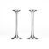 Pair of vintage ikea kägla candle holders