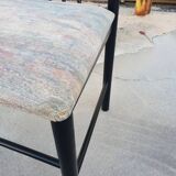 Série de 4 chaises design 1980