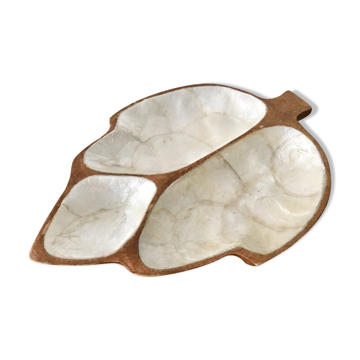 Empty pocket wood and mother-of-pearl