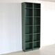 Vintage danish green bookcase