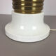 Modernist vintage 1970 s italian Giant Glass Bulb Table / Floor Light