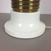 Modernist vintage 1970s italian Giant Glass Bulb Table / Floor Light