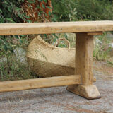 Old oak bench