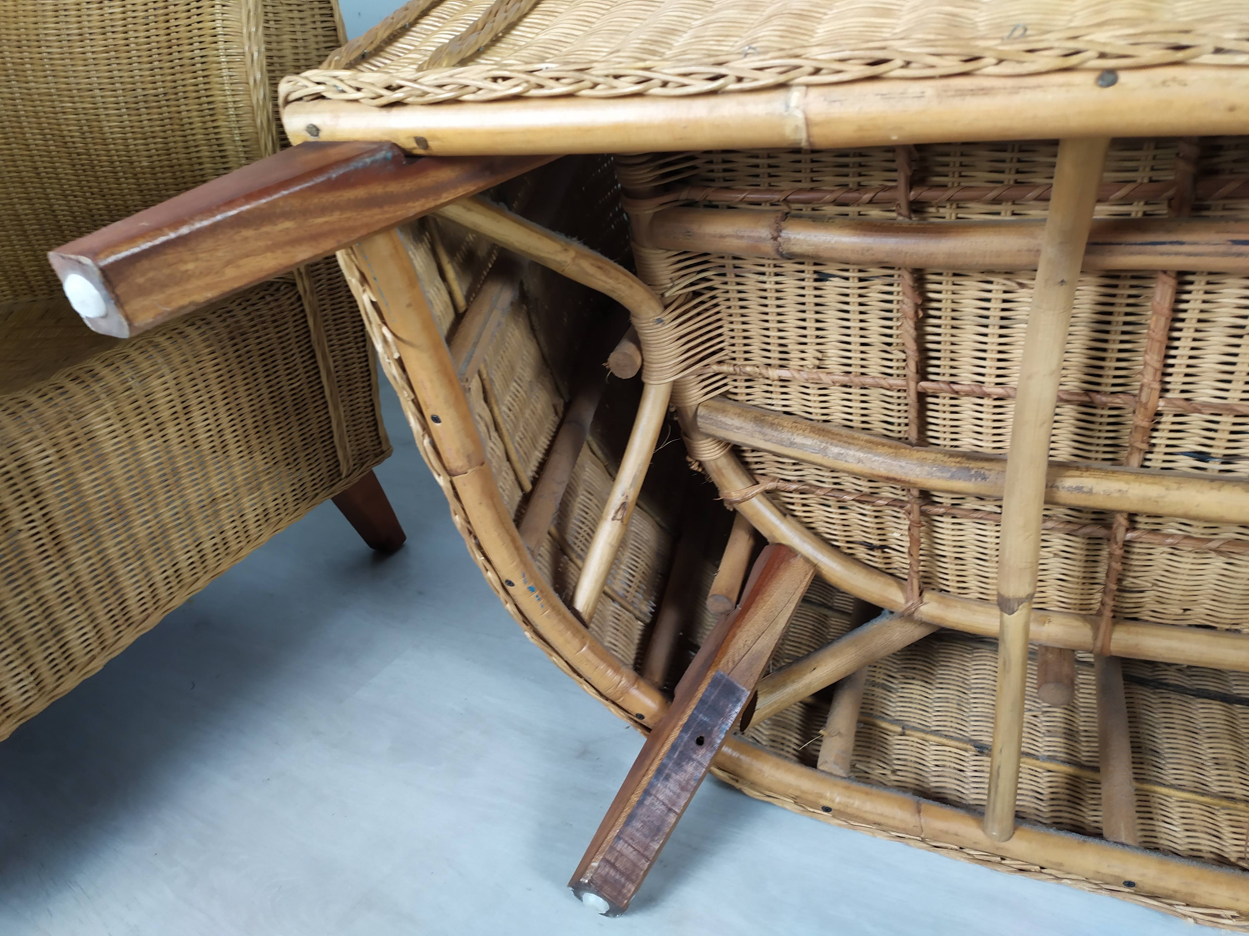 Sofa rattan armchairs