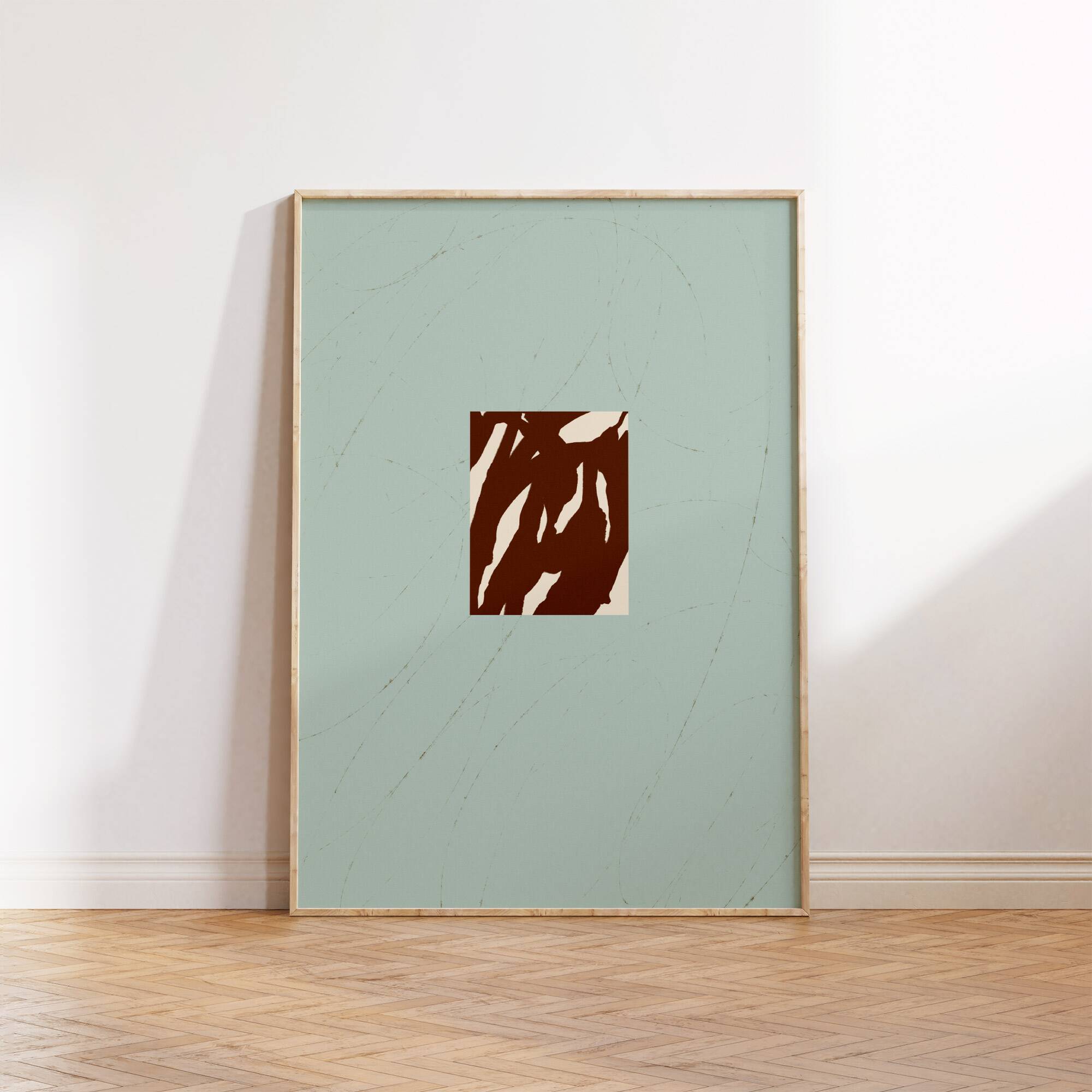 Abstract modern giclee print, 50x70cm