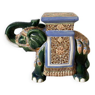 Vintage ceramic elephant plant holder