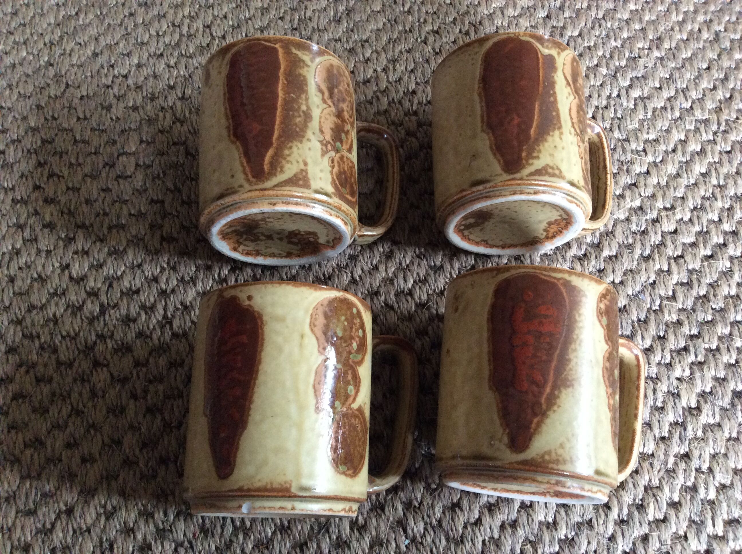 Série de 4 mugs