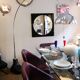 Italian design mirror XL vintage 80s