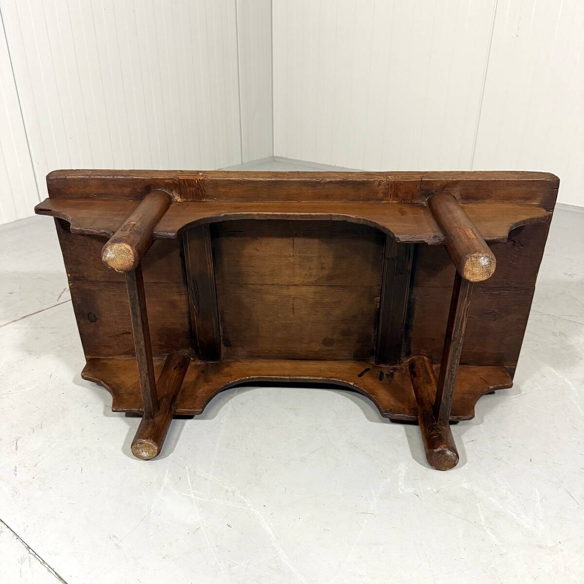 Rustic antique low coffee table side table 1900’s