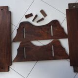 Lot of 2 vintage shelves