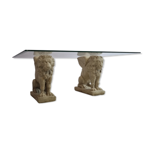 table basse de pilier