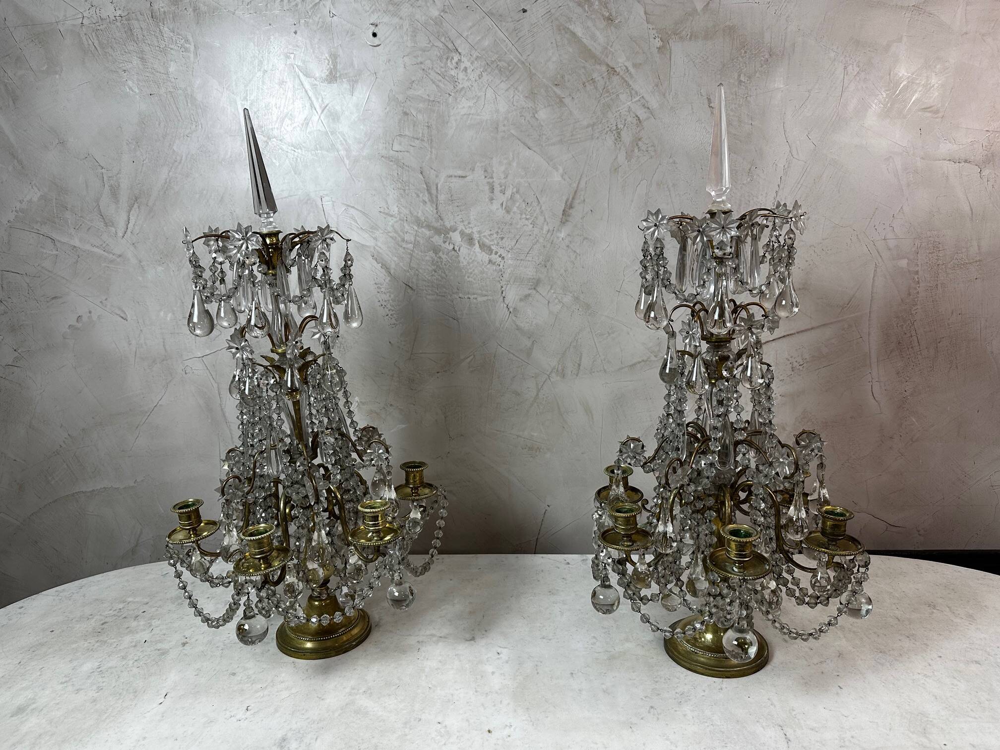 Pair of Louis XVI Candelabra