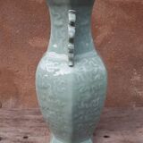 Chinese celadon vase (green porcelain), China, Daoguang period