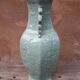 Vase chinois céladon (porcelaine verte), Chine époque Daoguang