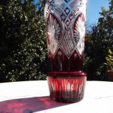 VSL crystal bohemian vase