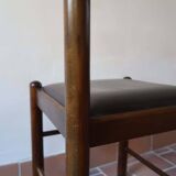 4 brutalist skai chairs (3 lots available)