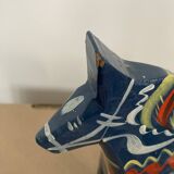 Swedish "Dala" blue horse NILS OLSON 17cm