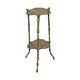 Table d'appoint en laiton de style Art Nouveau