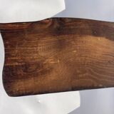 Brutalist wabi sabi tree pull out tables