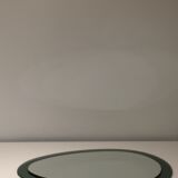 Double egg-shaped mirror, Italian design, 1960s / 1970s