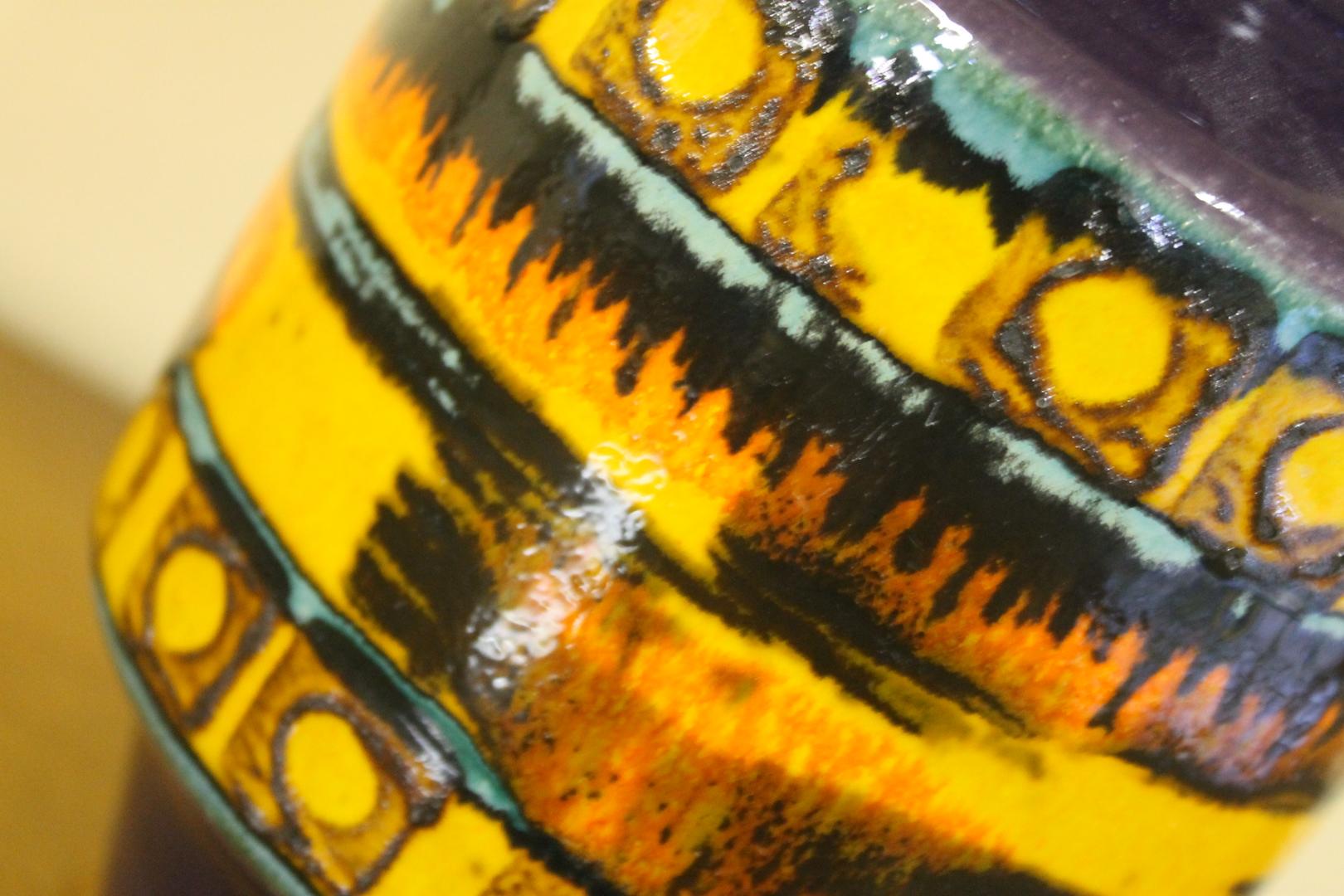 Vase ceramic from the sixties