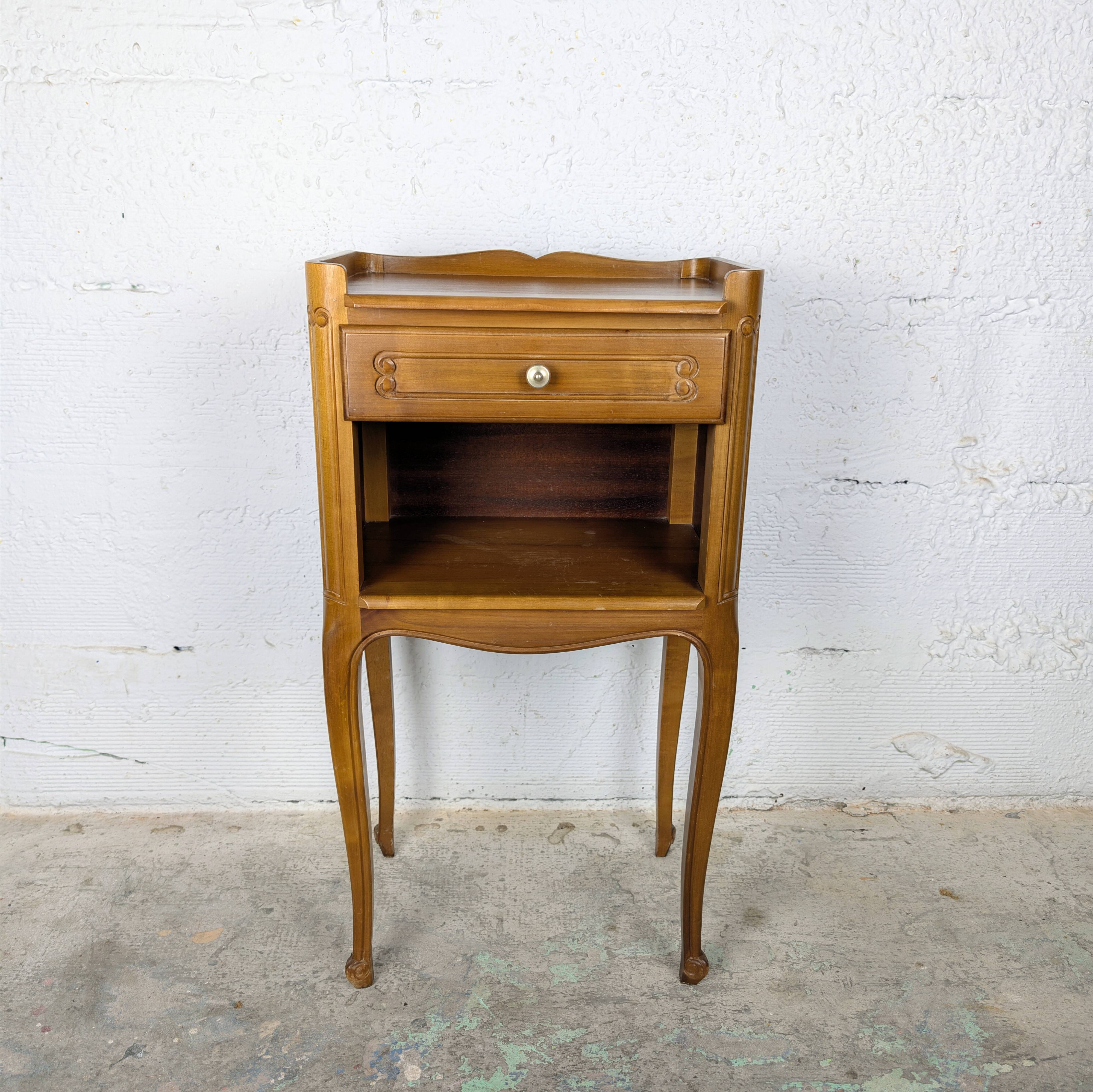 Louis XV style bedside table