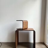 Child's Desk with Matching Stool in Curved Wood