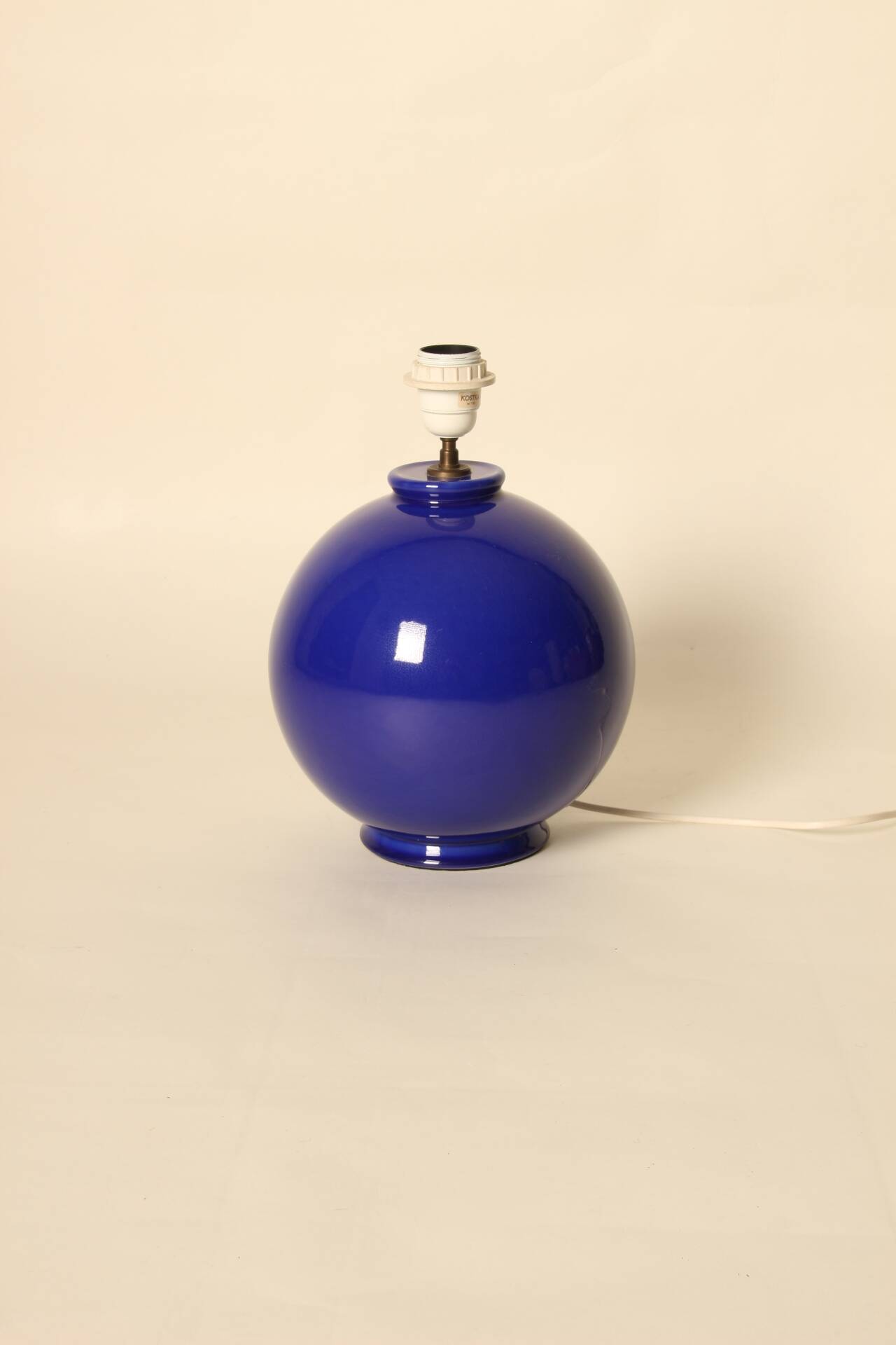 Ceramic lamp base by Robert Kostka