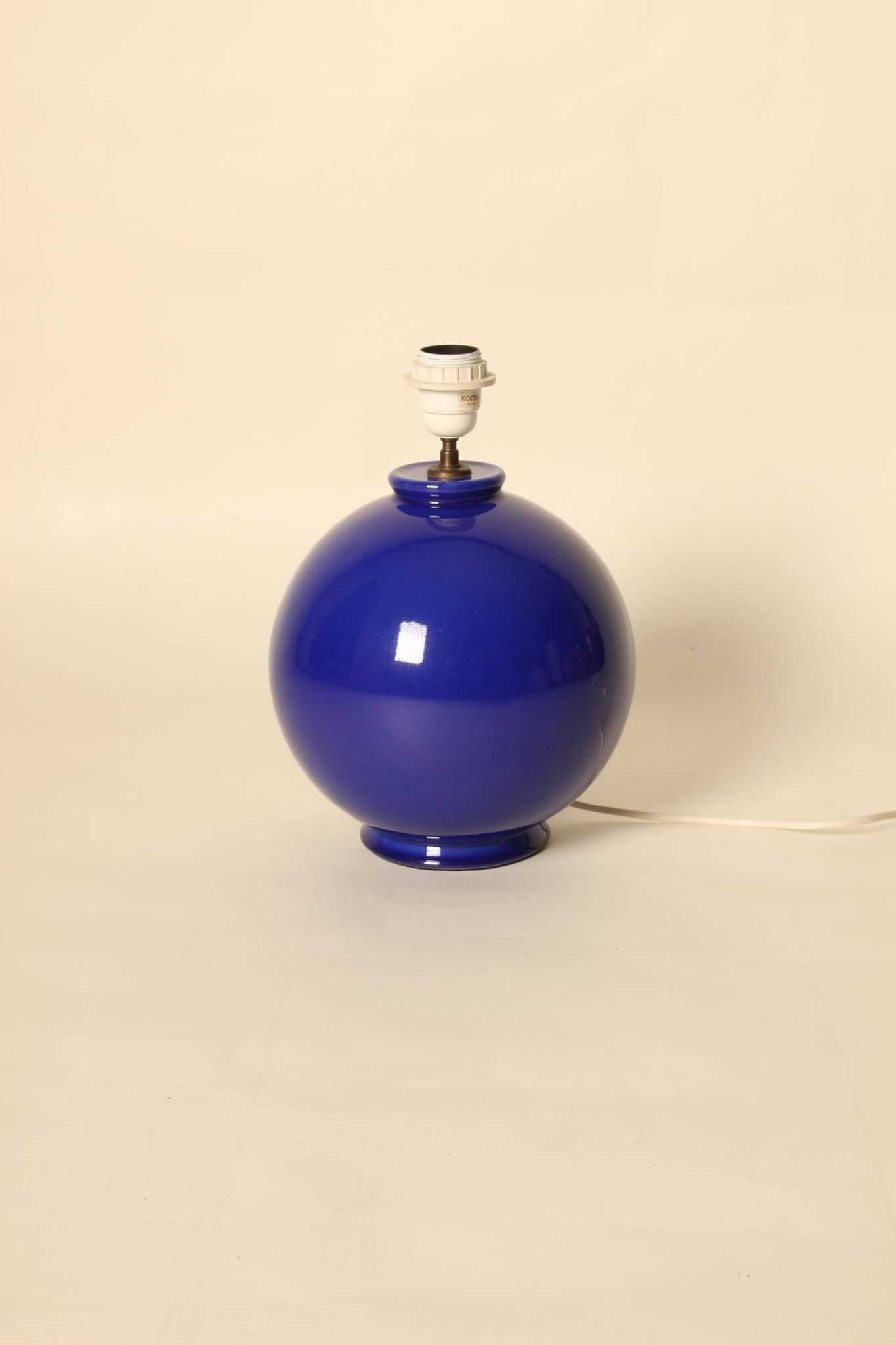 Ceramic lamp base by Robert Kostka