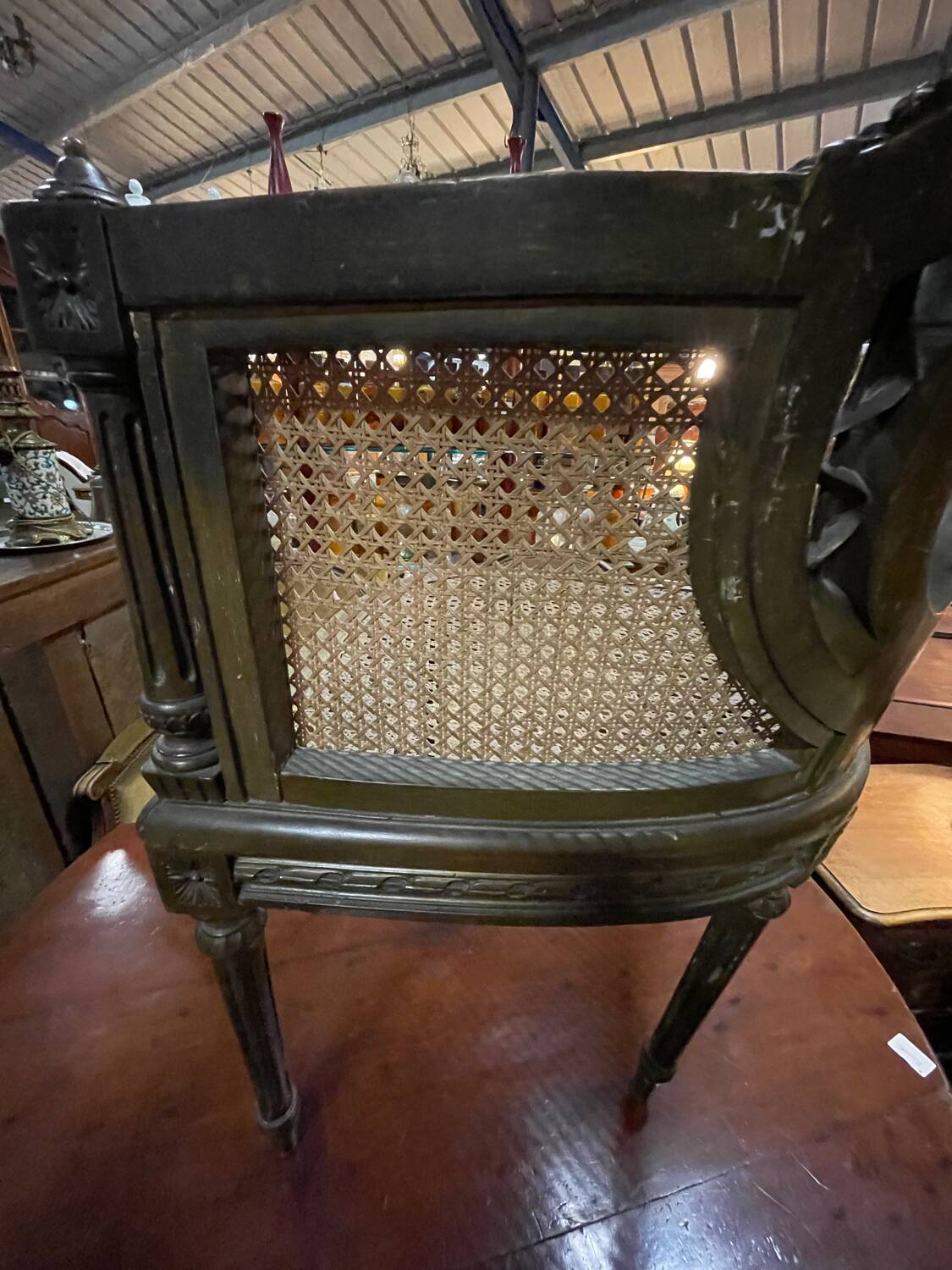 Louis XVI corner chair