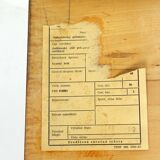 Table à manger extensible en noyer par Tatra, Tchécoslovaquie, années 1960