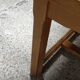 Solid oak farm table