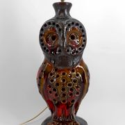 Important "Owl" lamp in ceramic – Walter Gerhards