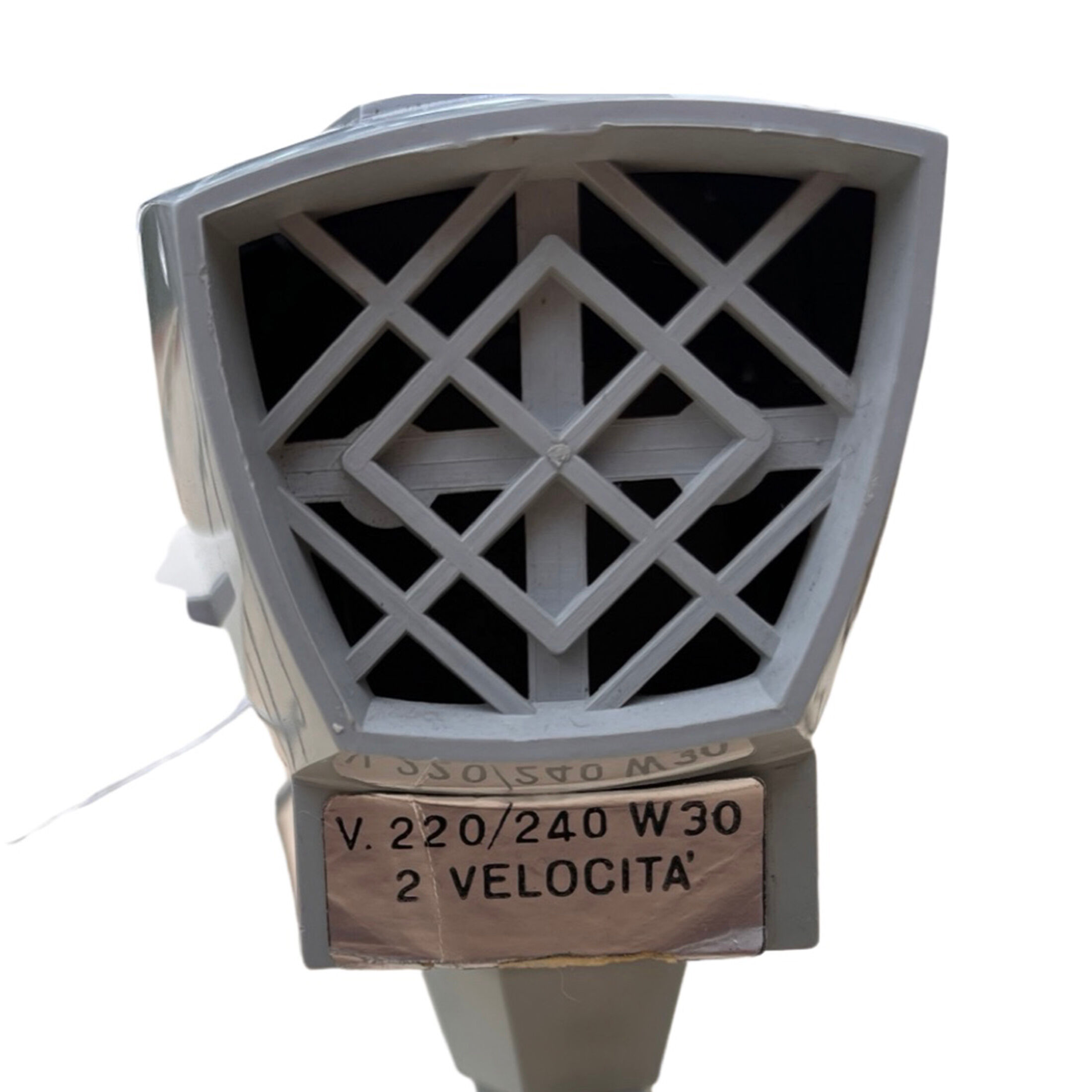 Mid-century modern table fan, Italy 1970s