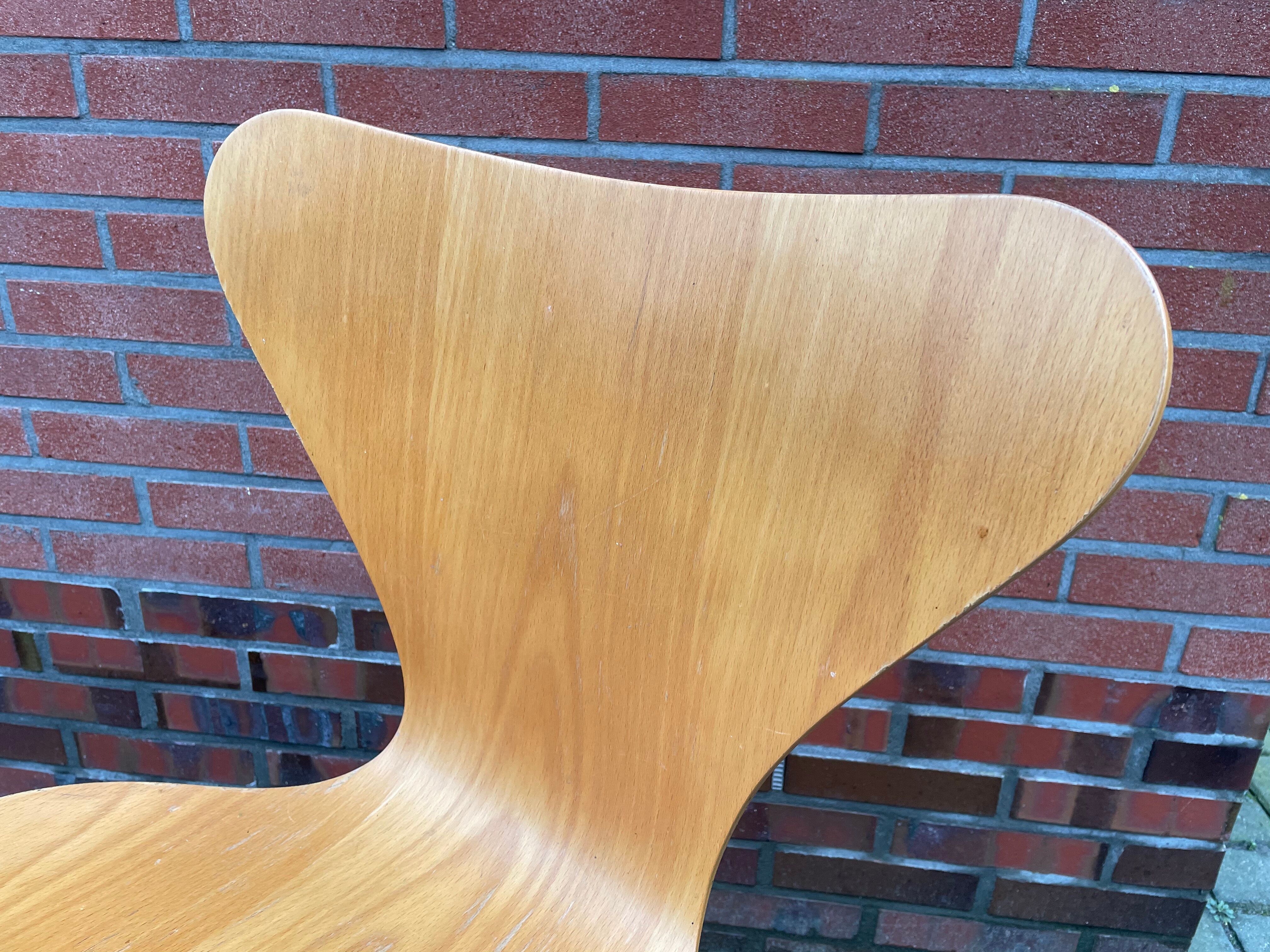 Chaise butterfly d'Arne Jacobsen pour Fritz Hansen