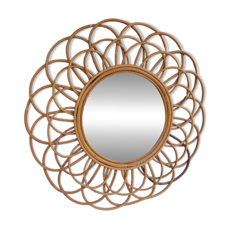 Miroir Vintage Osier