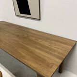 Oak and pine farmhouse table