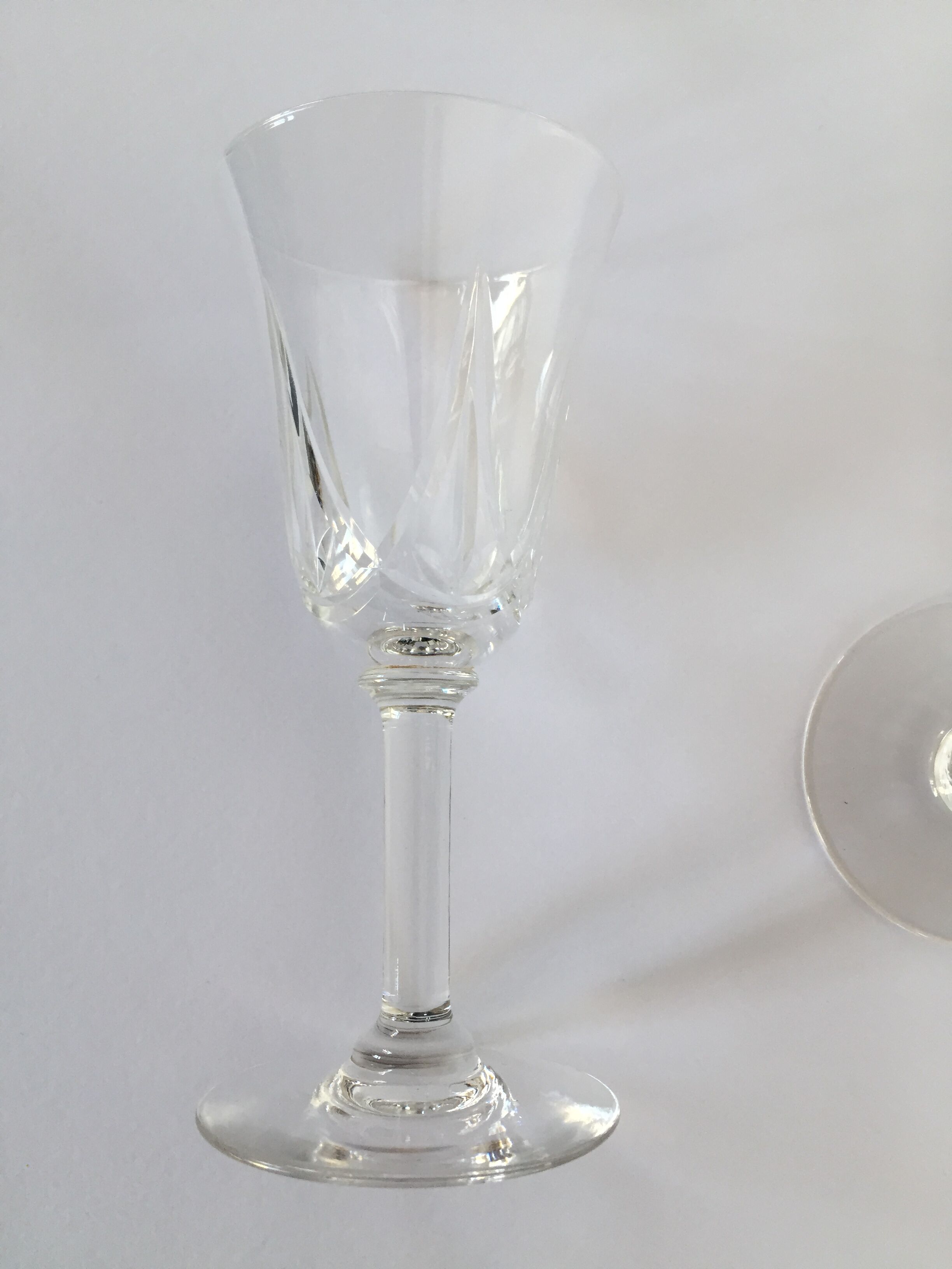 St. Louis crystal glasses