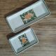 Empty pocket vintage ceramic soap holder