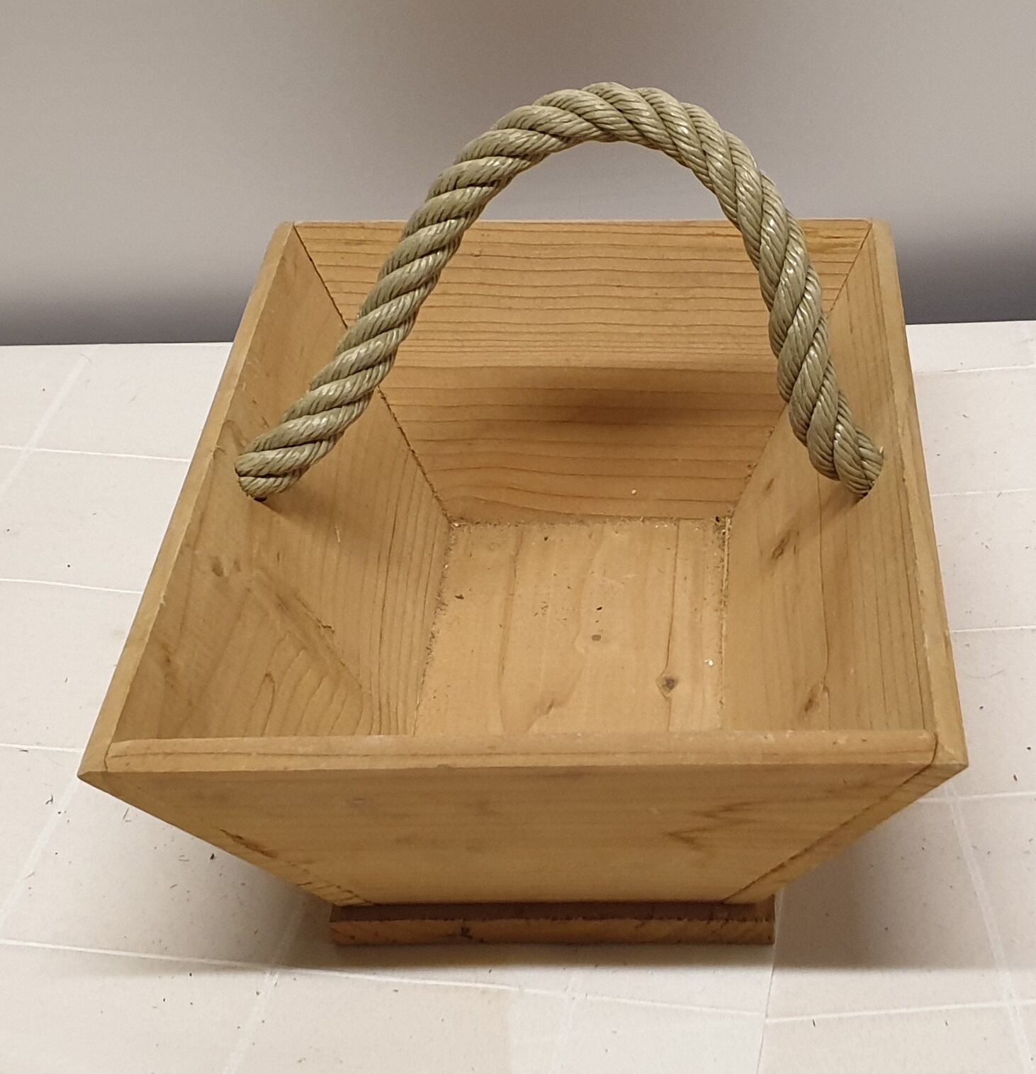 Wooden basket