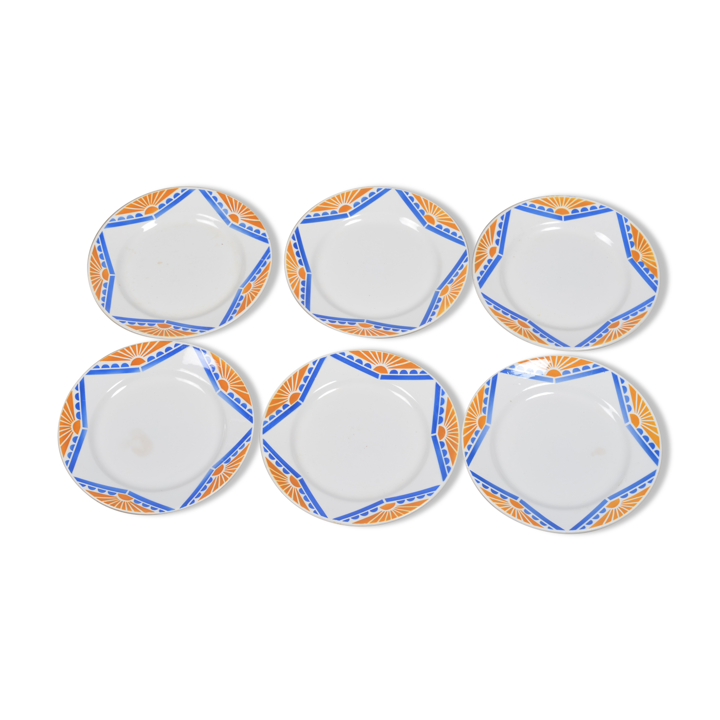 Dessert plates iron land