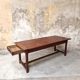 Table de ferme 2 tiroirs