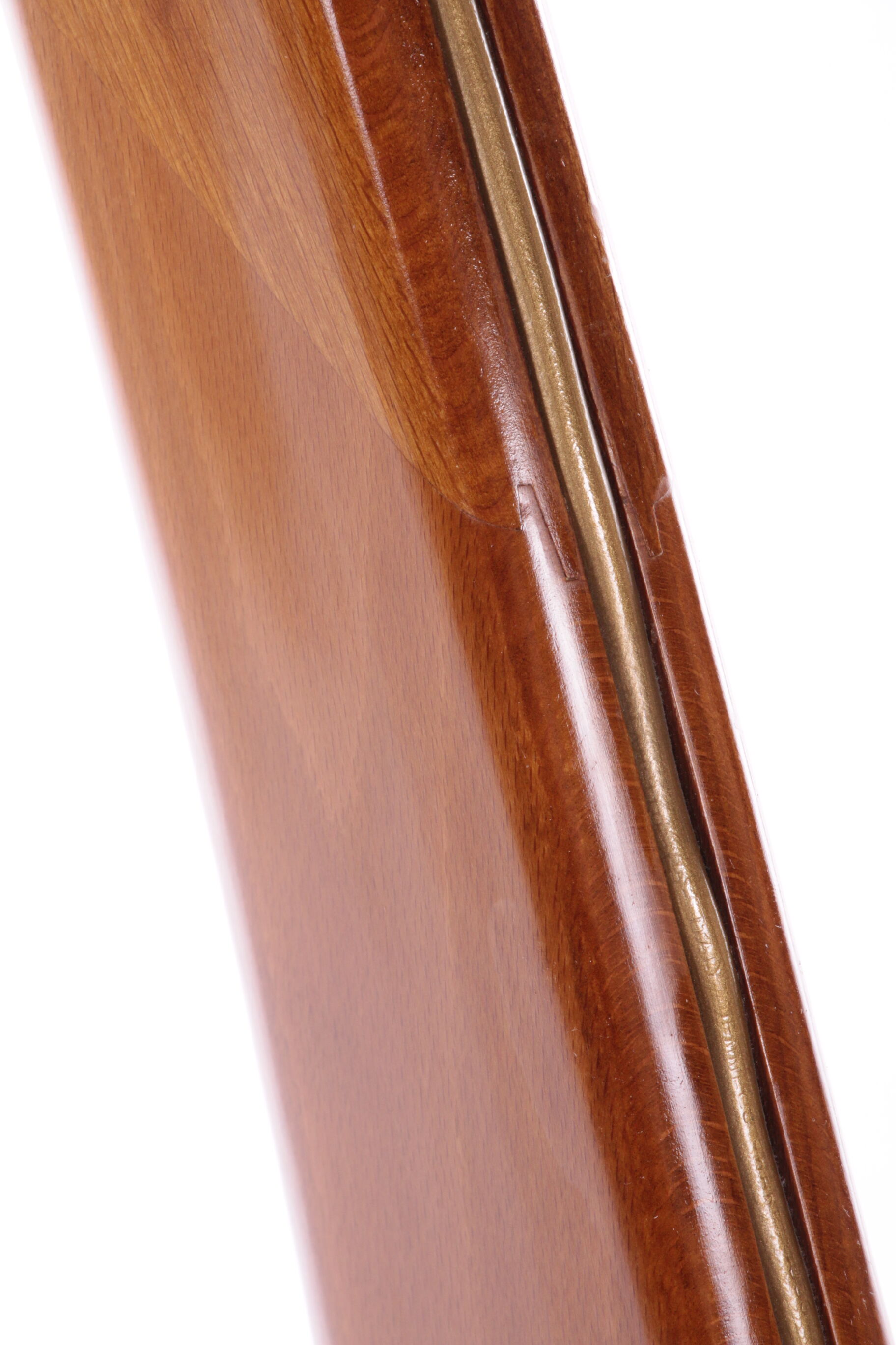 French wooden arched floor lamp from the 1940s