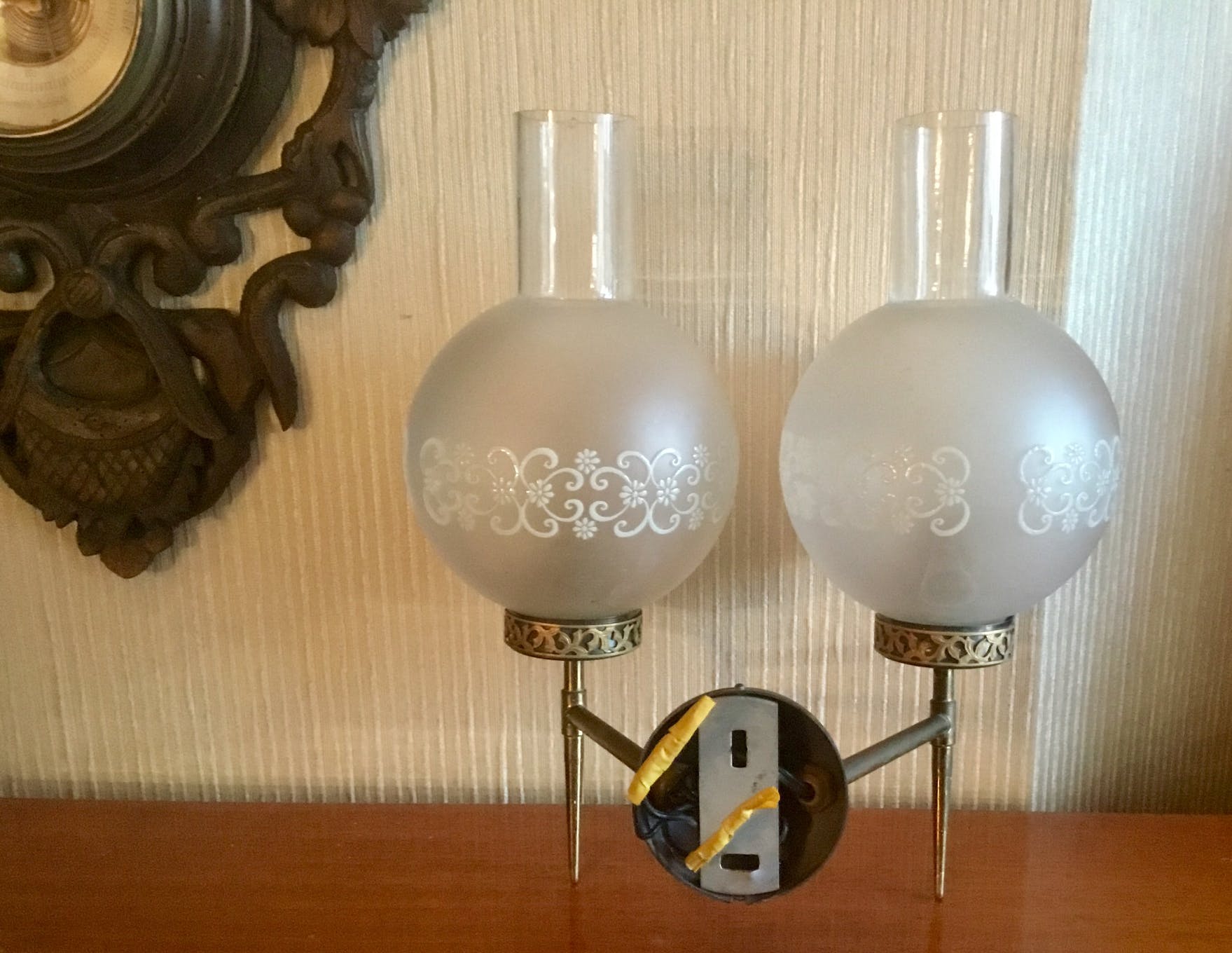 Wall light double vintage