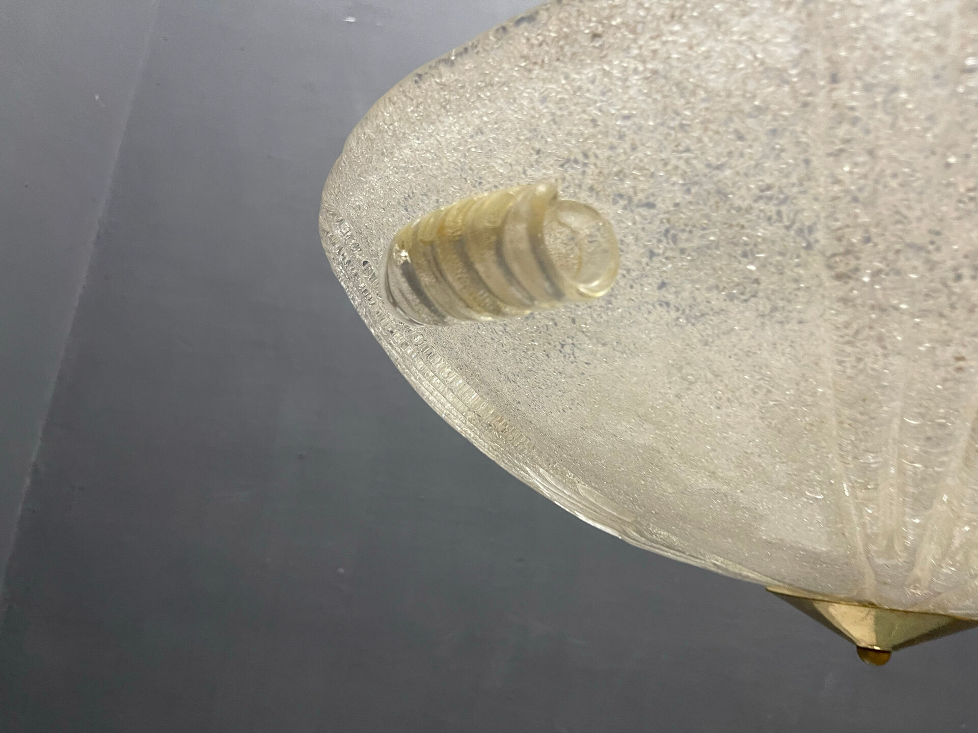 Large Murano Glass Pendant Light, Italy, 1970s