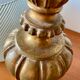 Gilded wooden lamp