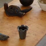 Danish modern birch desk/dining table attributed to Philip Arctander, 1940s.