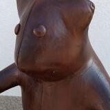 Ours en cuir