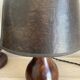 Wood lamp, fabric cable 2M, lampshade